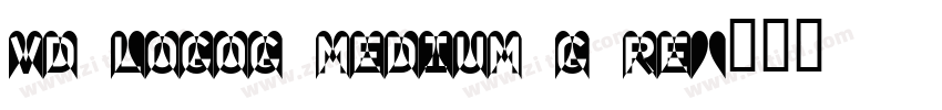 VD LogoG Medium G Re字体转换